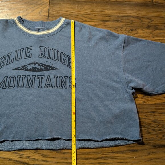 American Eagle graphic sweatshirt blue size large - Picture 10 of 16